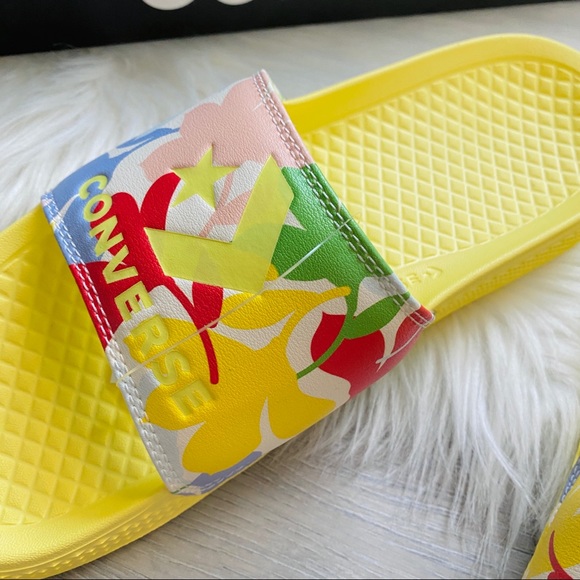 NWT Converse All Star Slide Slip Floral Women’s - Picture 4 of 5